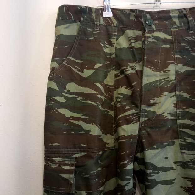 밀리터리 카모 카고 팬츠