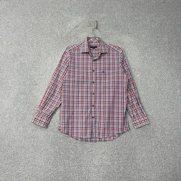 닥스 로고 캐주얼 체크셔츠 95