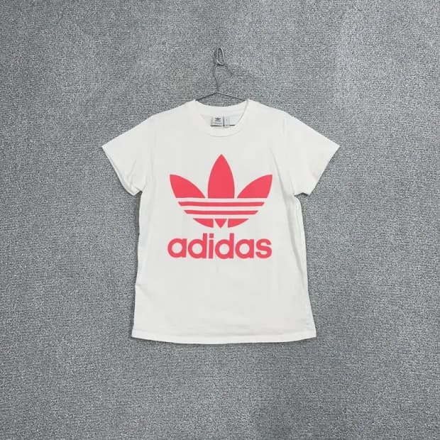 아디다스 빅로고 반팔티 S