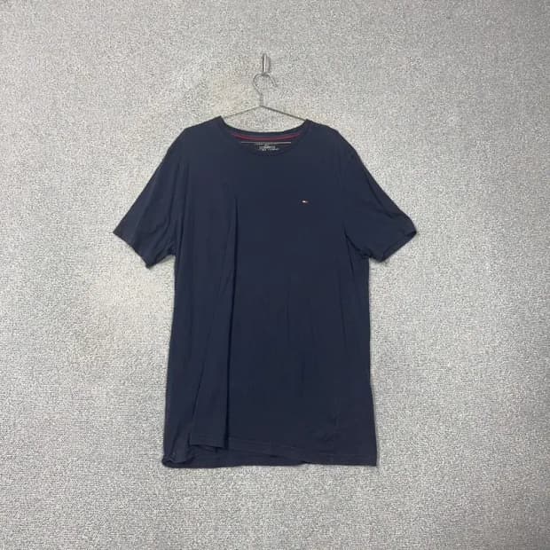 타미힐피거 네이비 오버사이즈 반팔티 XL