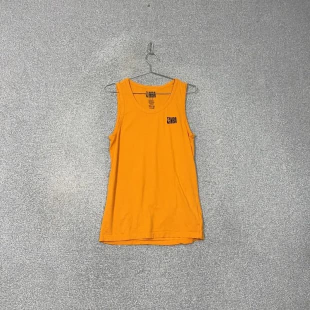 NBA 로고 오렌지 민소매 나시 M