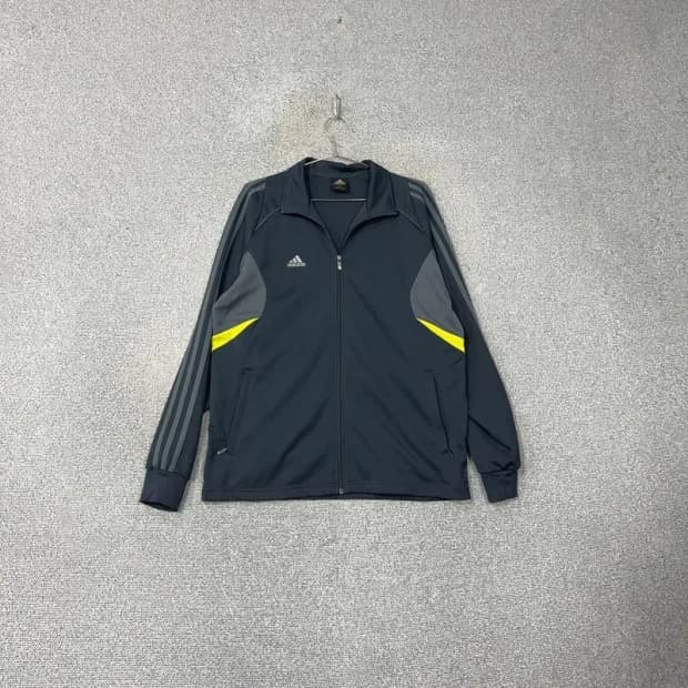 아디다스 로고 삼선 트랙탑 집업 저지 105