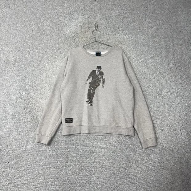 그루브라임 프린팅 맨투맨 XL