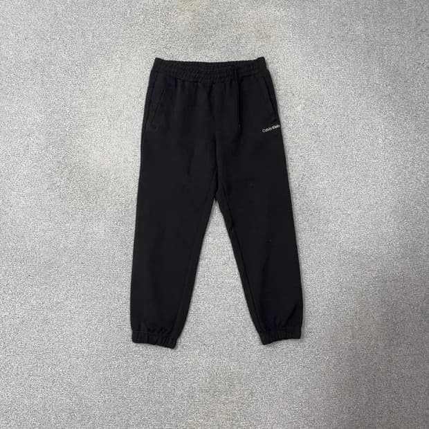 캘빈클라인 스펠로고 조거팬츠 L