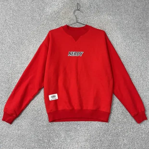 널디 로고 빈티지 맨투맨 S