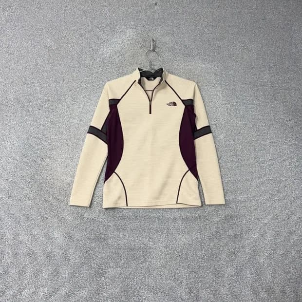 노스페이스 로고 여성 기능성 긴팔티 S