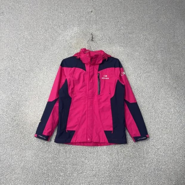 아이더 여성 디펜더 핑크 바람막이 S