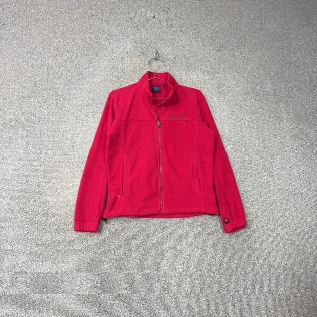 디스커버리 여성 캐주얼 로고 기모 후리스 집업 95