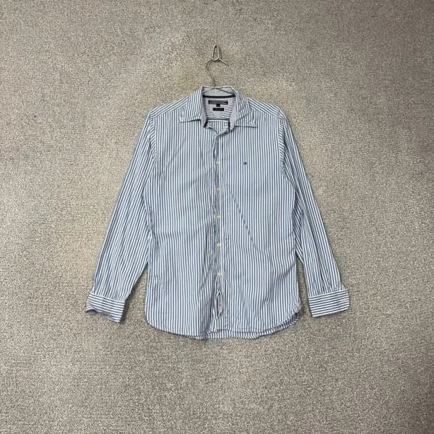 타미힐피거 뉴욕핏 스트라이프 셔츠 S