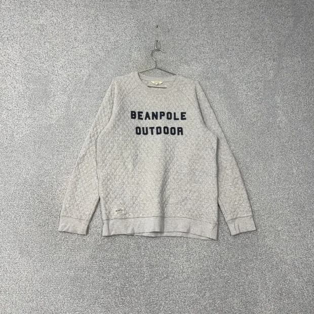 빈폴 로고 그레이 맨투맨 110