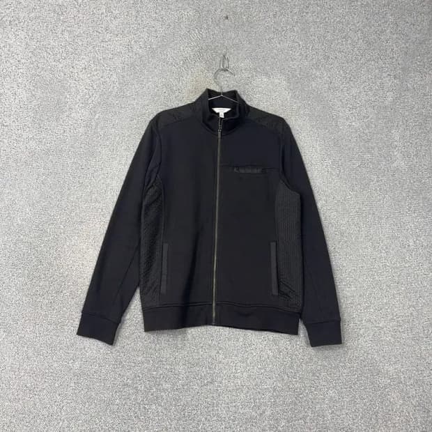 캘빈클라인 코튼 블랙 집업 자켓 L