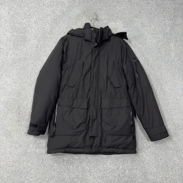 노스페이스 화이트라벨 구스다운 블랙 패딩 XL