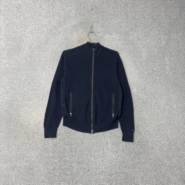 타미힐피거 여성 캐주얼 네이비 집업 가디건 XS