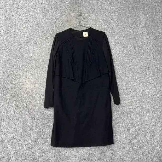 구호 코튼 블랙 원피스 88-96-165