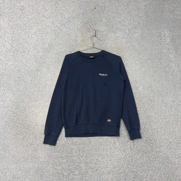 디키즈 로고 프린팅 네이비 맨투맨 S