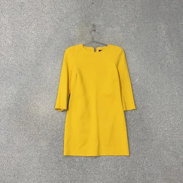 자라 옐로우 원피스 S