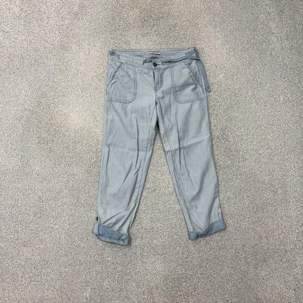 타미힐피거 스트라이프 밴딩 청바지 4사이즈