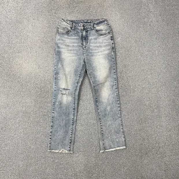 질스튜어트 여성 돌청 크롭 청바지 28