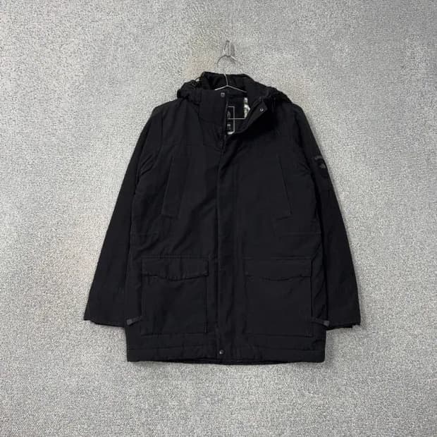 노스페이스 블랙 캐주얼 덕다운 오리털 패딩 점퍼 S