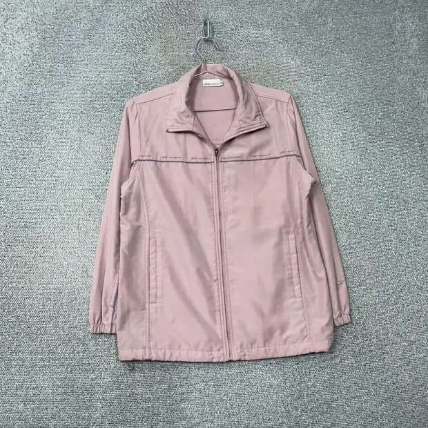 리복 라이트 핑크 로고 남성 바람막이 90