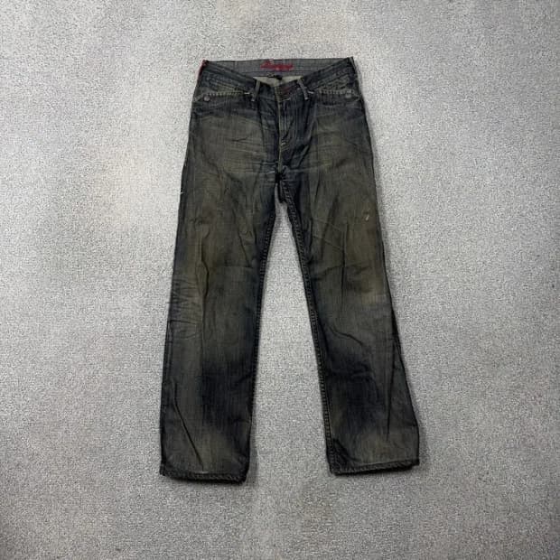 리바이스 빈티지 워싱 Y2K 데님팬츠 32 33