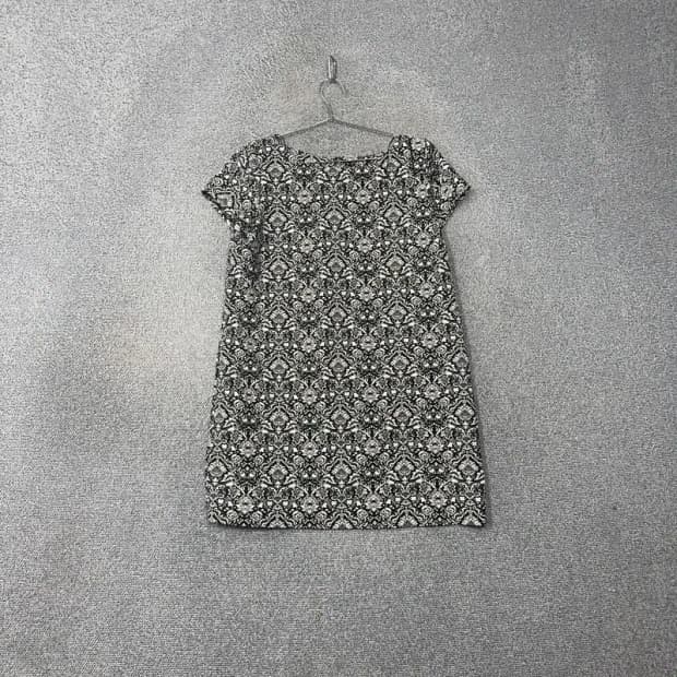 자라 빈티지 패턴 여성 캐주얼 원피스 L