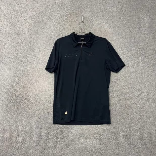 아이더 로고 남성 기능성 반팔 카라티 L