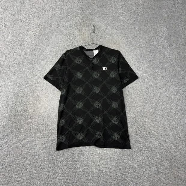 윌슨 아가일 로고 기능성 운동 반팔티 L