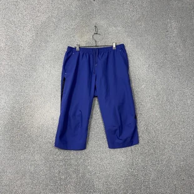 데상트 기능성 블루 5부 반바지 95