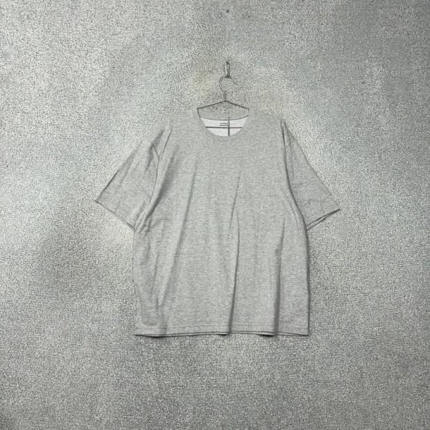 [새상품] 무신사스탠다드 라이트 그레이 반팔 티 3XL