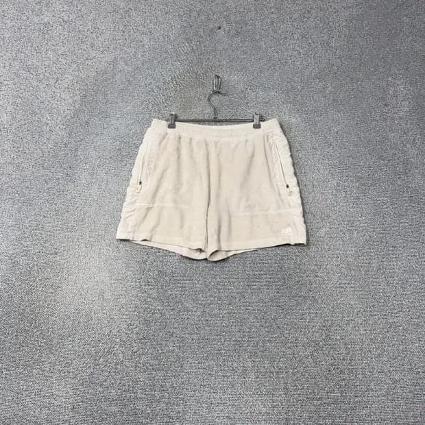 뉴발란스 연베이지 캐주얼 테리 반바지 L