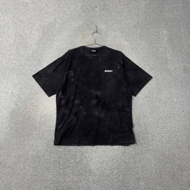 널디 타이다이 로고 빈티지 오버핏 반팔티 L