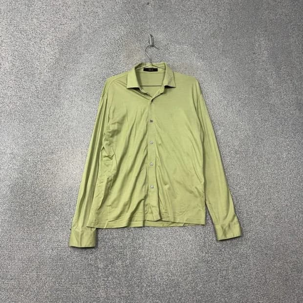 닥스 라이트 그린 남성 레이온 셔츠 100