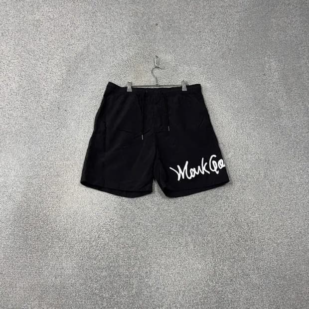 마크곤잘레스 로고 프린팅 블랙 반바지 LARGE