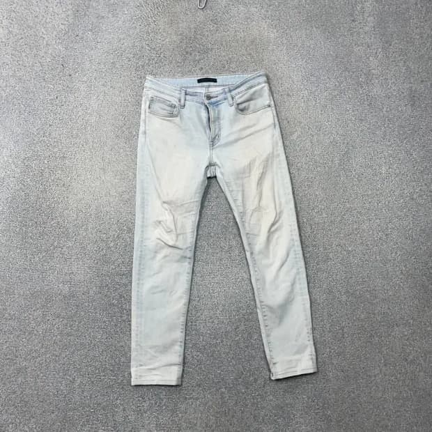 유니클로 남성 캐주얼 연청바지 31