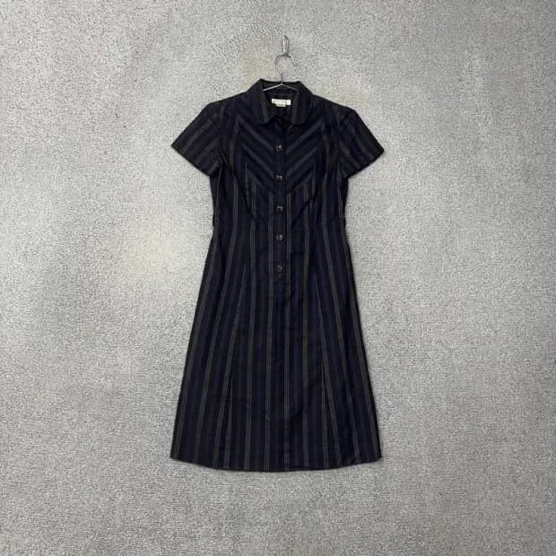 빈폴 레이디 스트라이프 셔츠 원피스 82-92-160