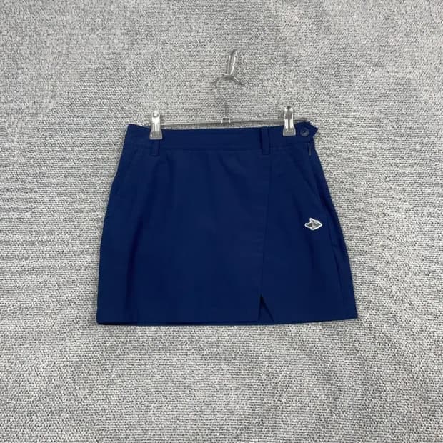 파리게이츠 로고 블루 여성 골프 스커트 61-86