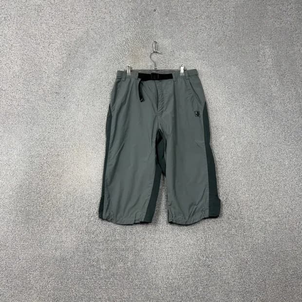 블랙야크 그레이 밴딩 남성 기능성 5부 팬츠 34