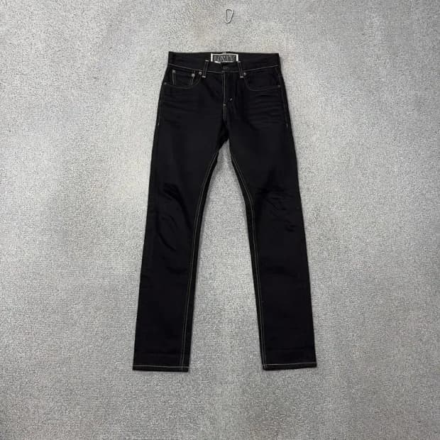 리바이스 511 블랙 스티치 빈티지 스키니진 30 32