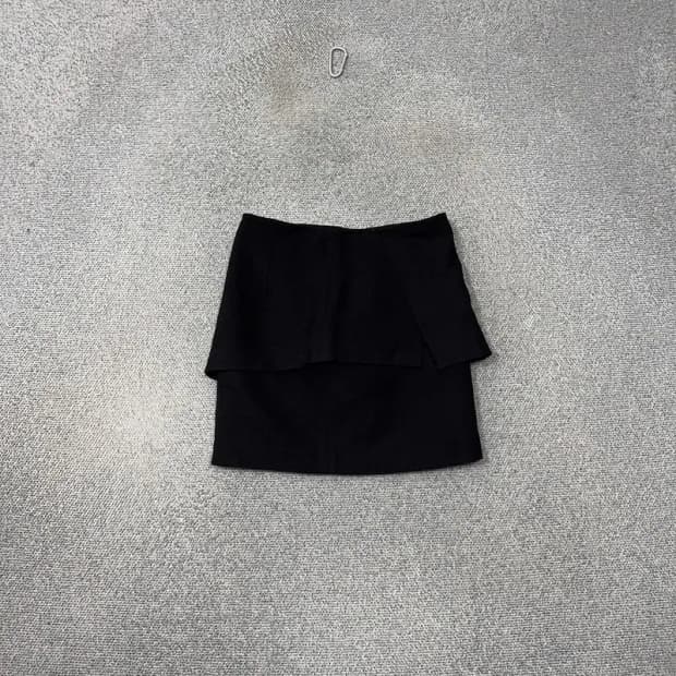 SJSJ 여성 한섬 블랙 정장 미니 스커트 61-90