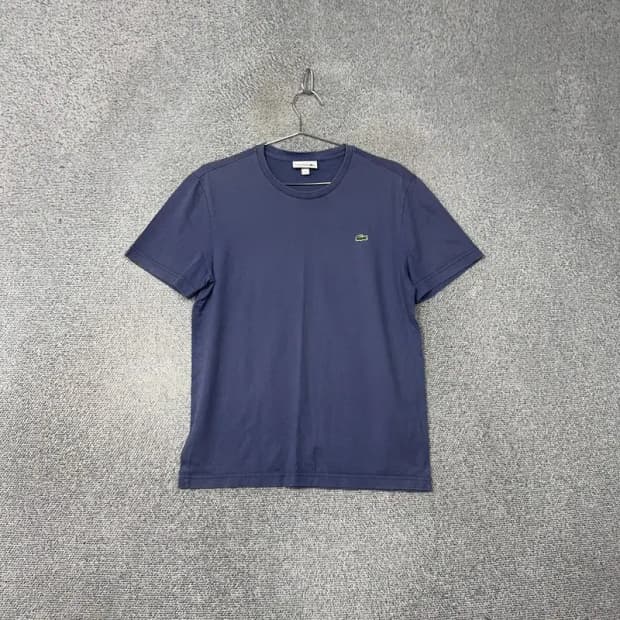 라코스테 네이비 캐주얼 로고 반팔티 95