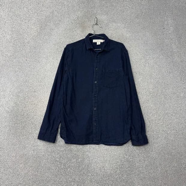 H&M 남성 캐주얼 데님 컬러 셔츠 M