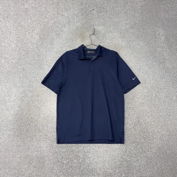 언더아머 네이비 남성 기능성 반팔 카라티 M