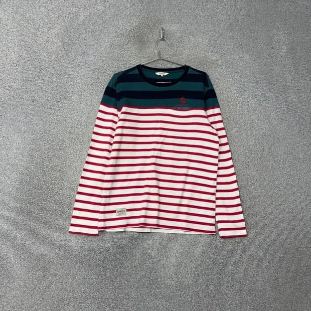 빈폴 스트라이프 캐주얼 긴팔티 105