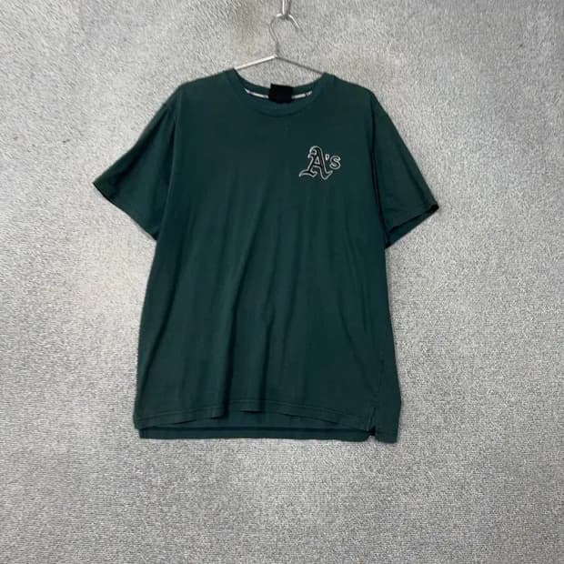 MLB 에인절스 로고 그린 반팔티 110