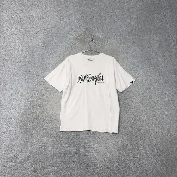 마크곤잘레스 로고 프린팅 화이트 반팔 티 M