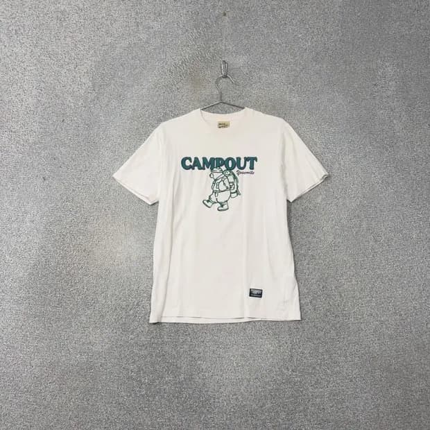 후아유 요세미티 프린팅 캐주얼 반팔티 M