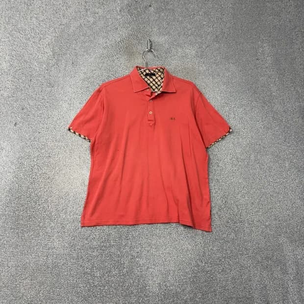 닥스 코랄 로고 남성 반팔 카라티 100