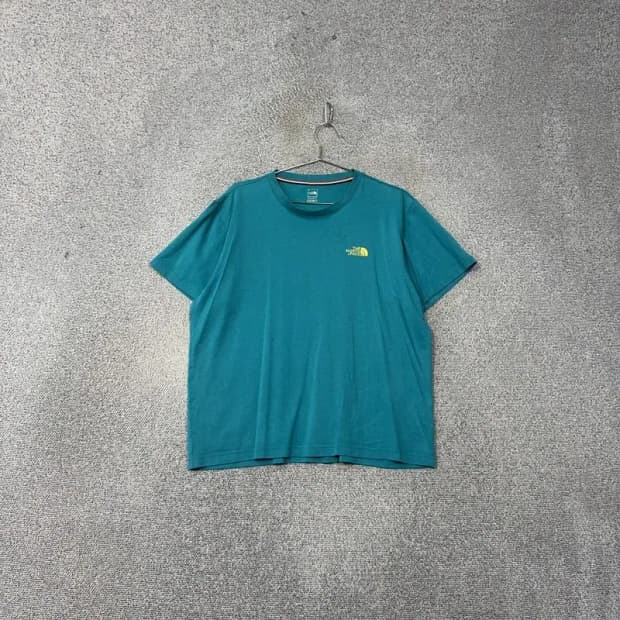 노스페이스 청록 기능성 반팔 티 XL/TG