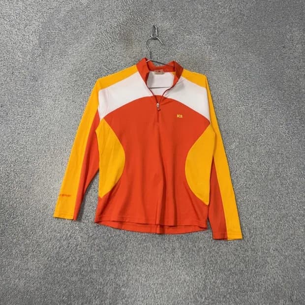 K2 멀티컬러 등산 기능성 반집업 긴팔티 100